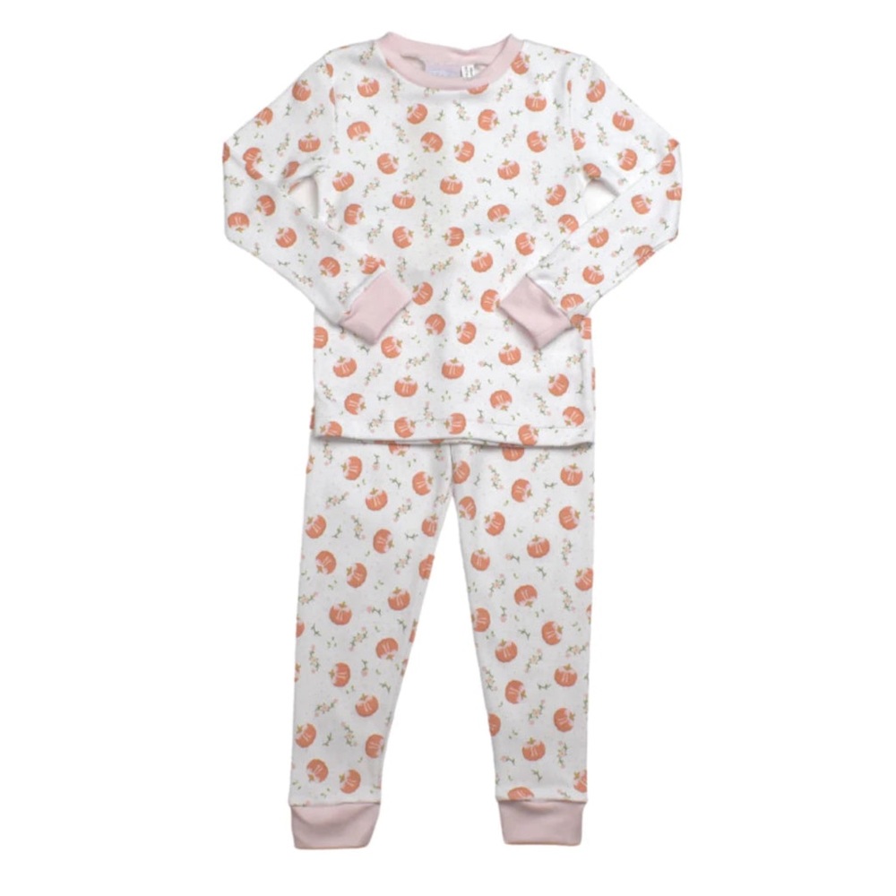 Lullaby Set Sweet Pea PJ Set - Pink Pumpkin pajamas